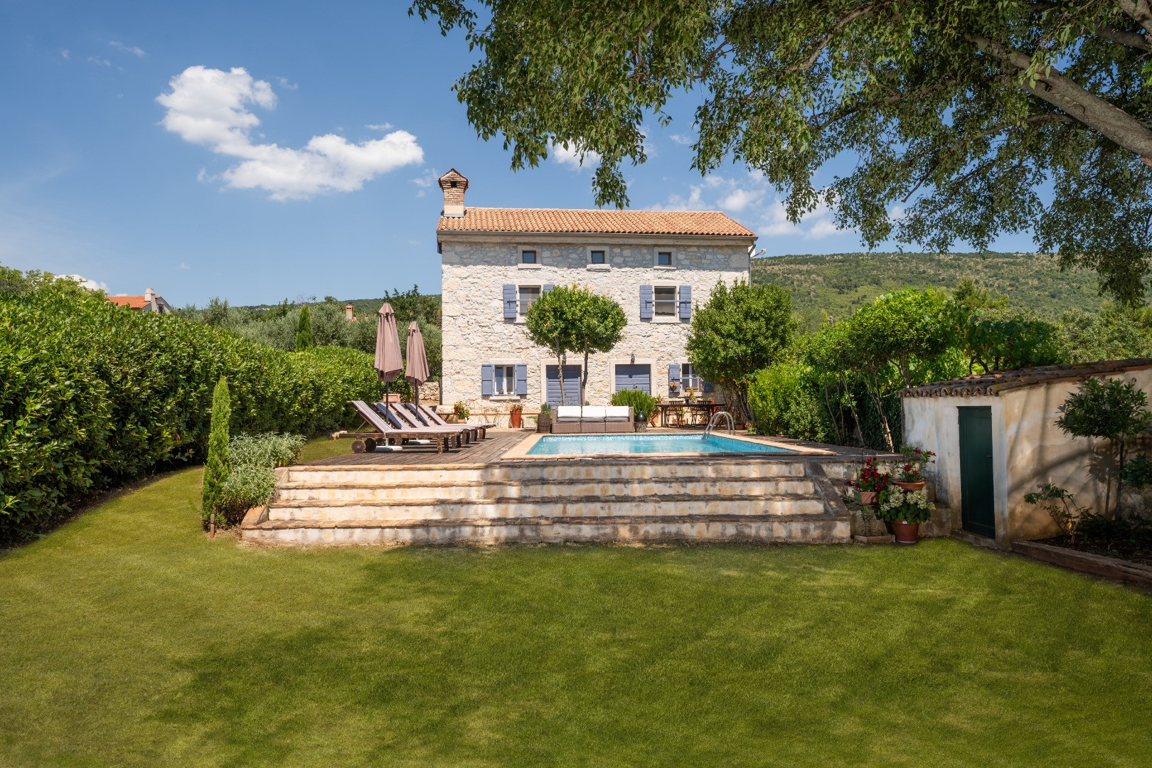 Villa Lauriana - Old Istrian stone house with a pool, Villa Lauriana with a pool, Sveti Lovreč Labinski, Istria, Croatia Sveti Lovreč Labinski